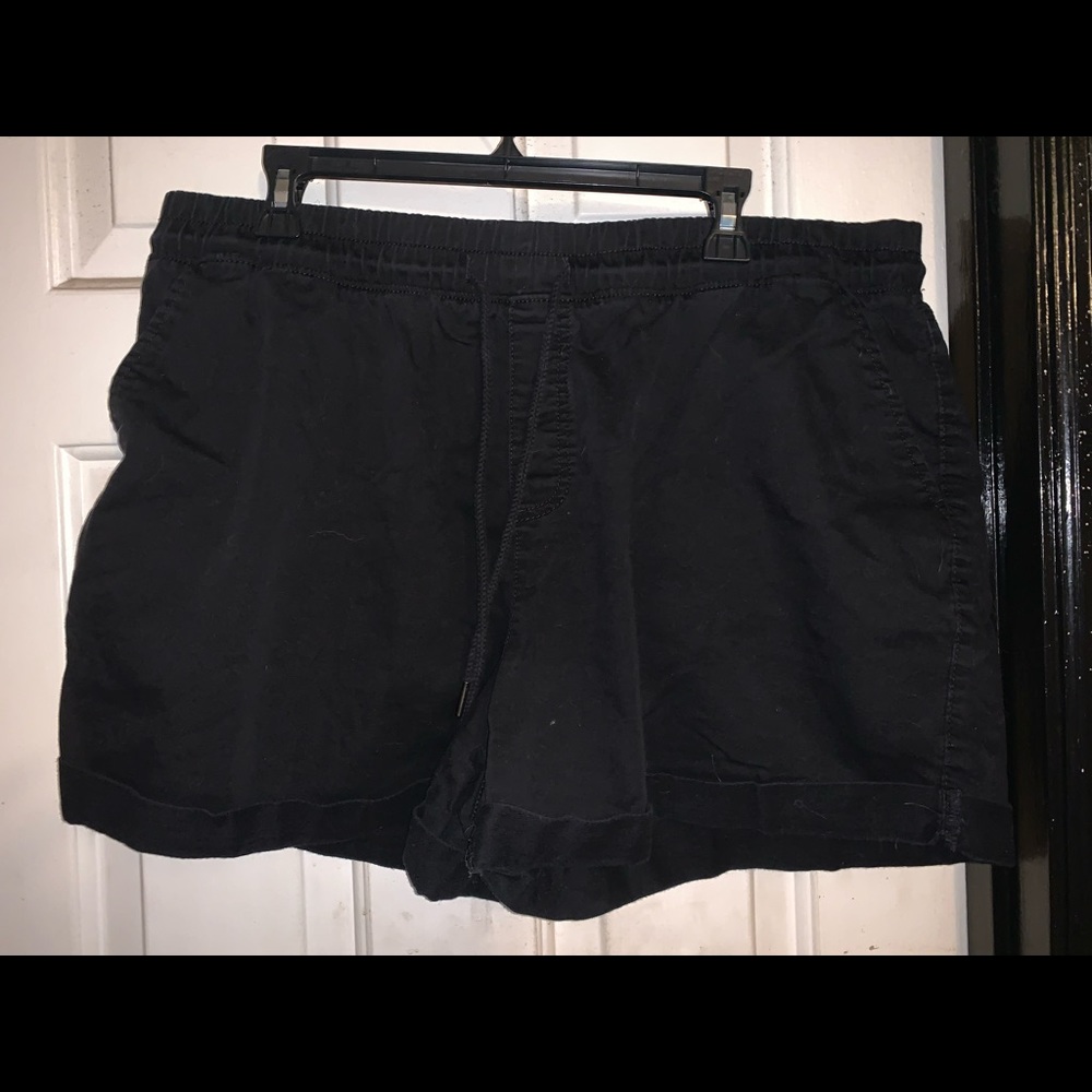 Black shorts for summer